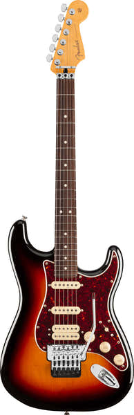 Stratocaster Player II Modified HSS Floyd Rose RW Sunburst de 3 tonos