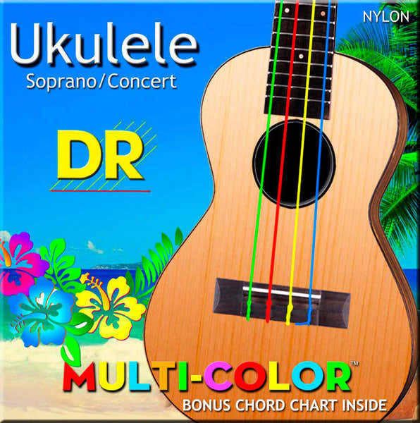 Dr Strings Umcsc Ukelele Multicolor Soprano/concierto