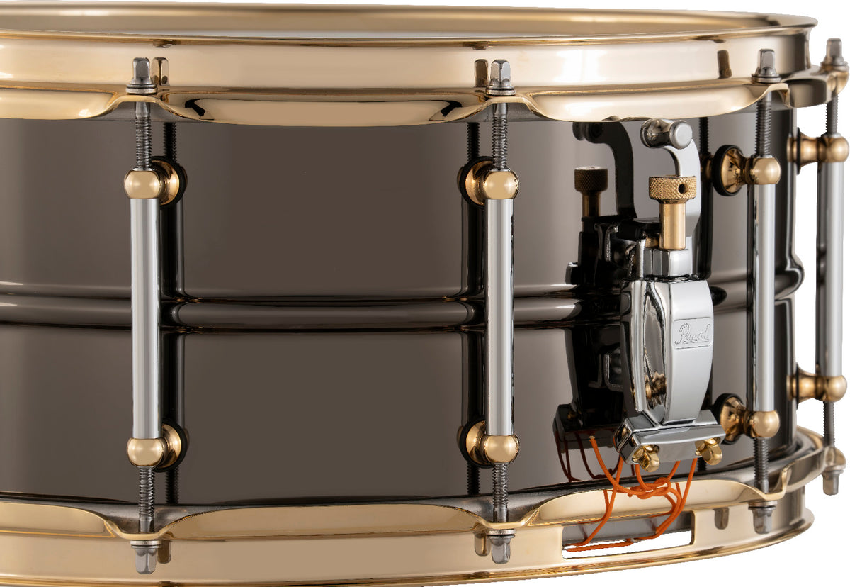 Sensitone Snaredrum Black Nickel Brass 14 x 6,5"