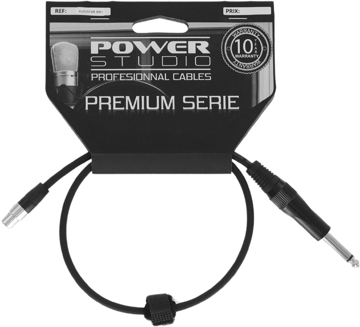AUDIOCAB 4051 Jack a Mini XLR hembra 3 pines