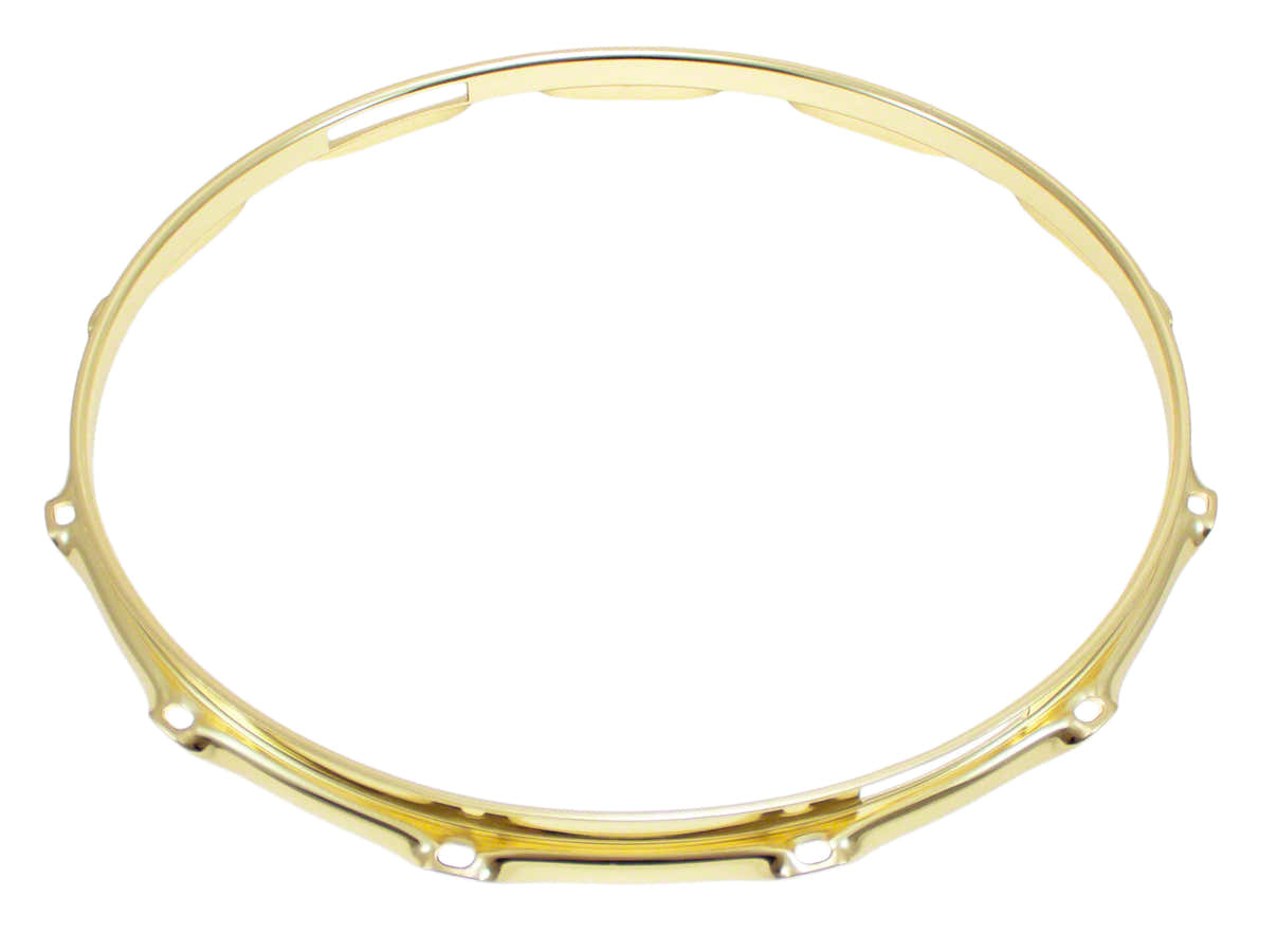Aro 14" 12 Tensores Bordonera Dorado Super Triple Flange 2.3mm