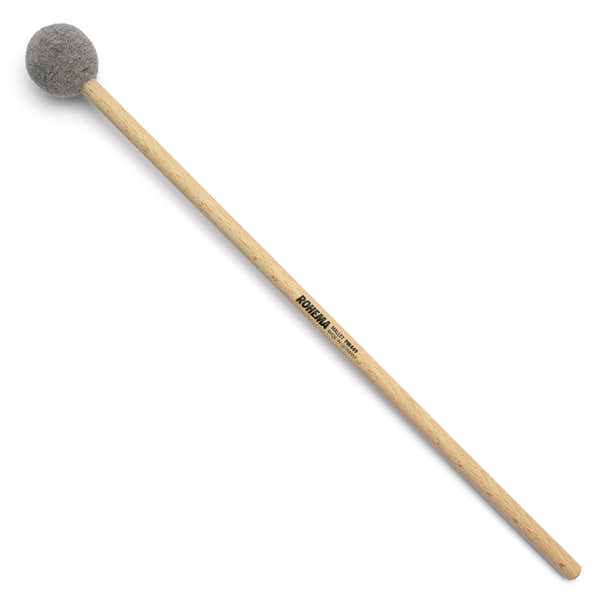 Rohema Baqueta de Haya 39CM Cabezal de Fieltro 3.5CM Medio Duro