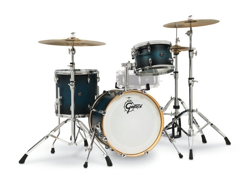 Renown Maple Jazette 18 Degradado azul antiguo satinado
