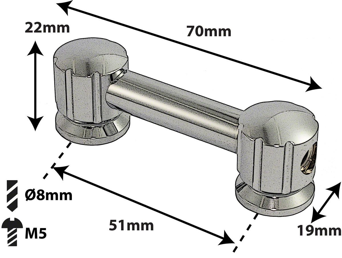 TL8S51 - BELLOTA TUBO - 38MM - SIMPLE (X1)