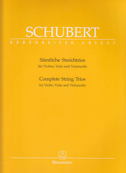 Schubert F. - Samtliche Streichtrios