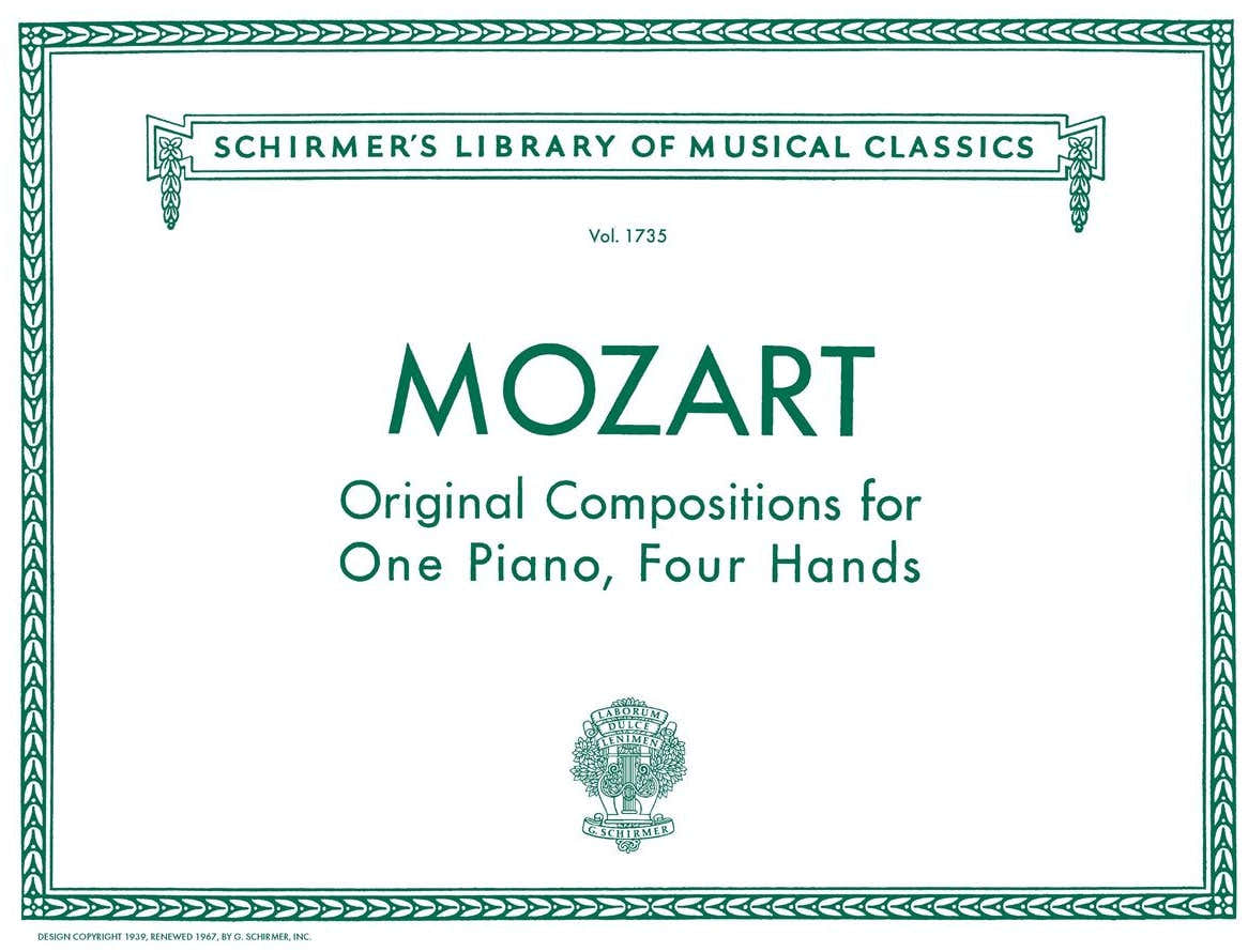 Composiciones originales para piano a 4 manos