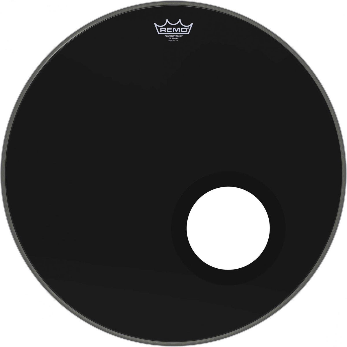 Remo P3-1022-ES-DM - RESONANTE POWERSTROKE 3 22 - EBONY