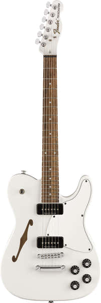 Telecaster JA-90 Thinline Signature Jim Adkins LRL Blanco