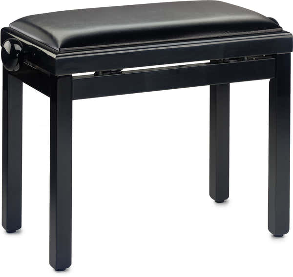 Stagg Banqueta para teclado PB39 BKP SBK Negro brillante