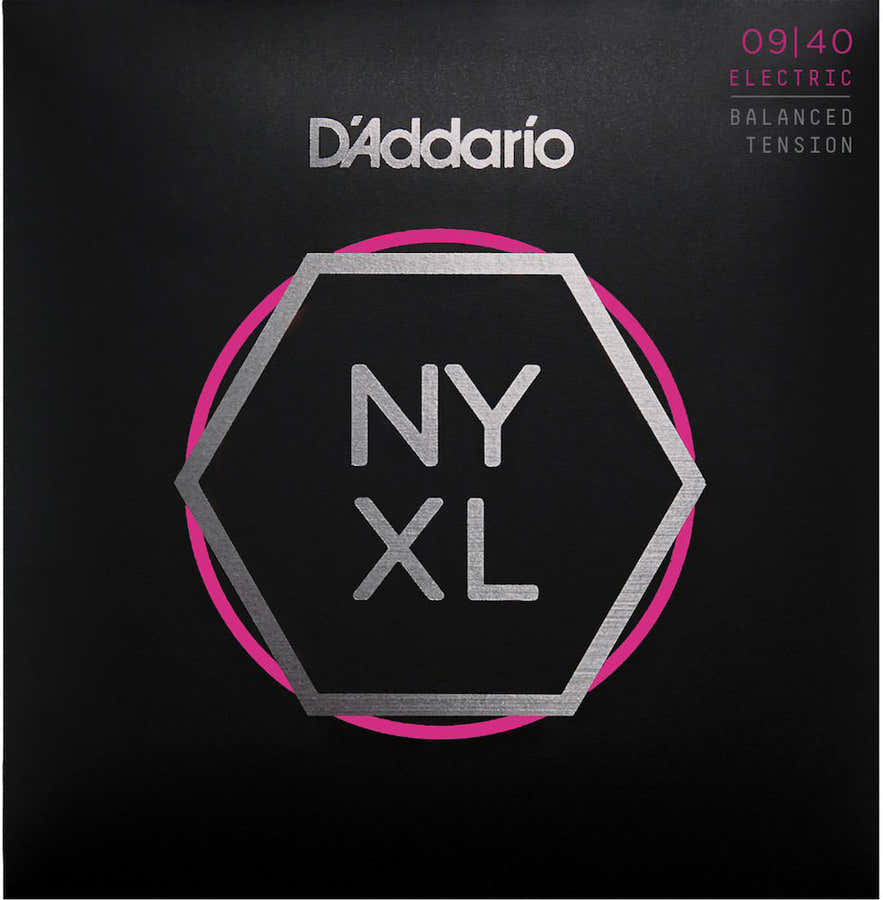 STRINGS FOR ELECTRIC GUITAR NYXL0940BT NICKEL NET BALANCED SUPER LIGHT 09-40