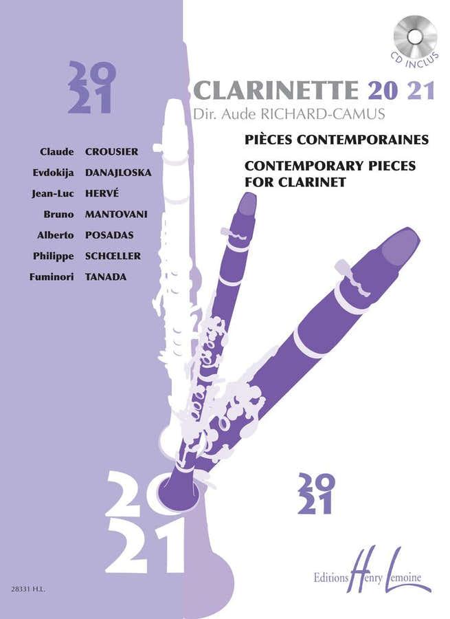 RICHARD-camus Aude - CLARINETE 20-21 + CD