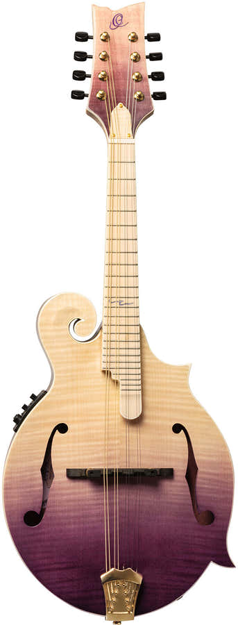 Americana F-Style Mandolin + Croco Leather Case