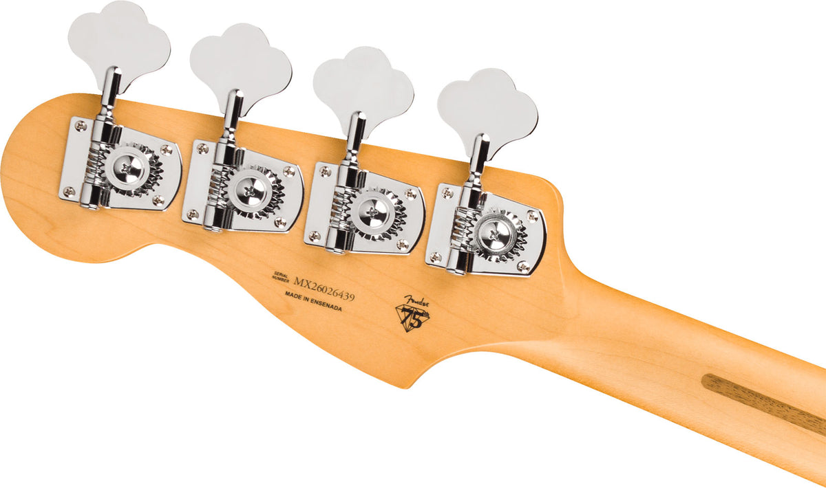 Precision Bass 75 Anni Player II, MN Rojo manzana acaramelada