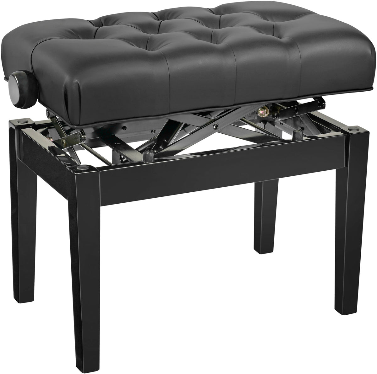 Banco para teclado 13963 Negro mate