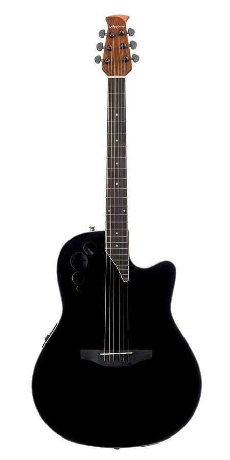 Guitarra Electro-Acústica Ae44Ii Mid Cutaway Black Satin