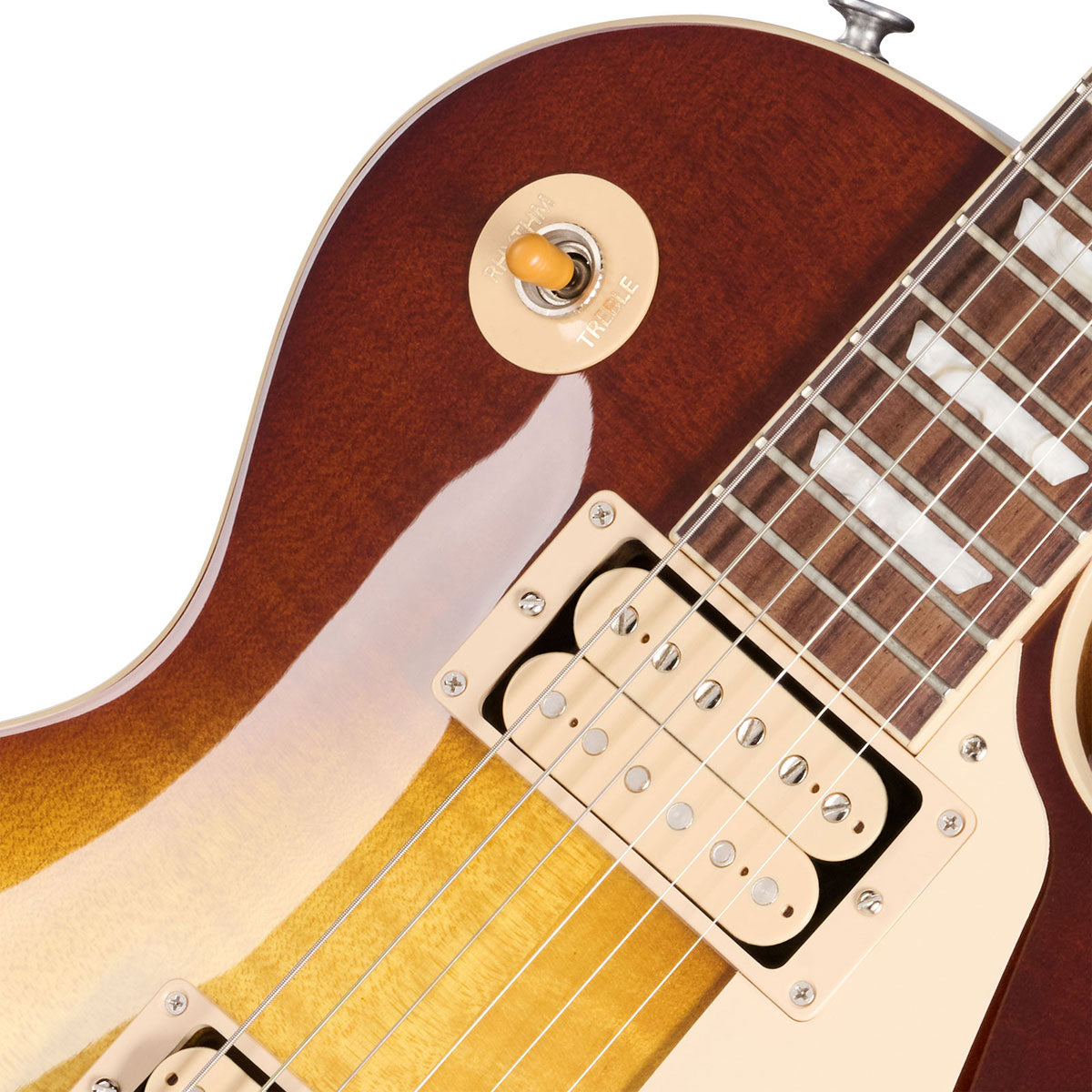 Les Paul Standard 50s Double Trouble Vintage Tobacco Burst Brillo