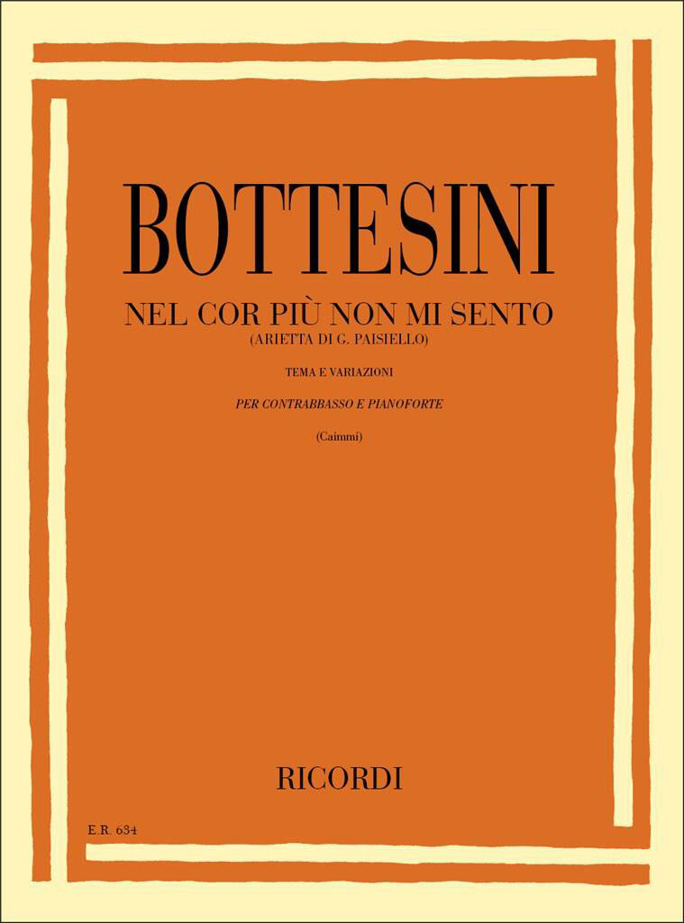 Bottesini - Nel Cor Piu Non Mi Sento (arietta Di G. Paisiello)