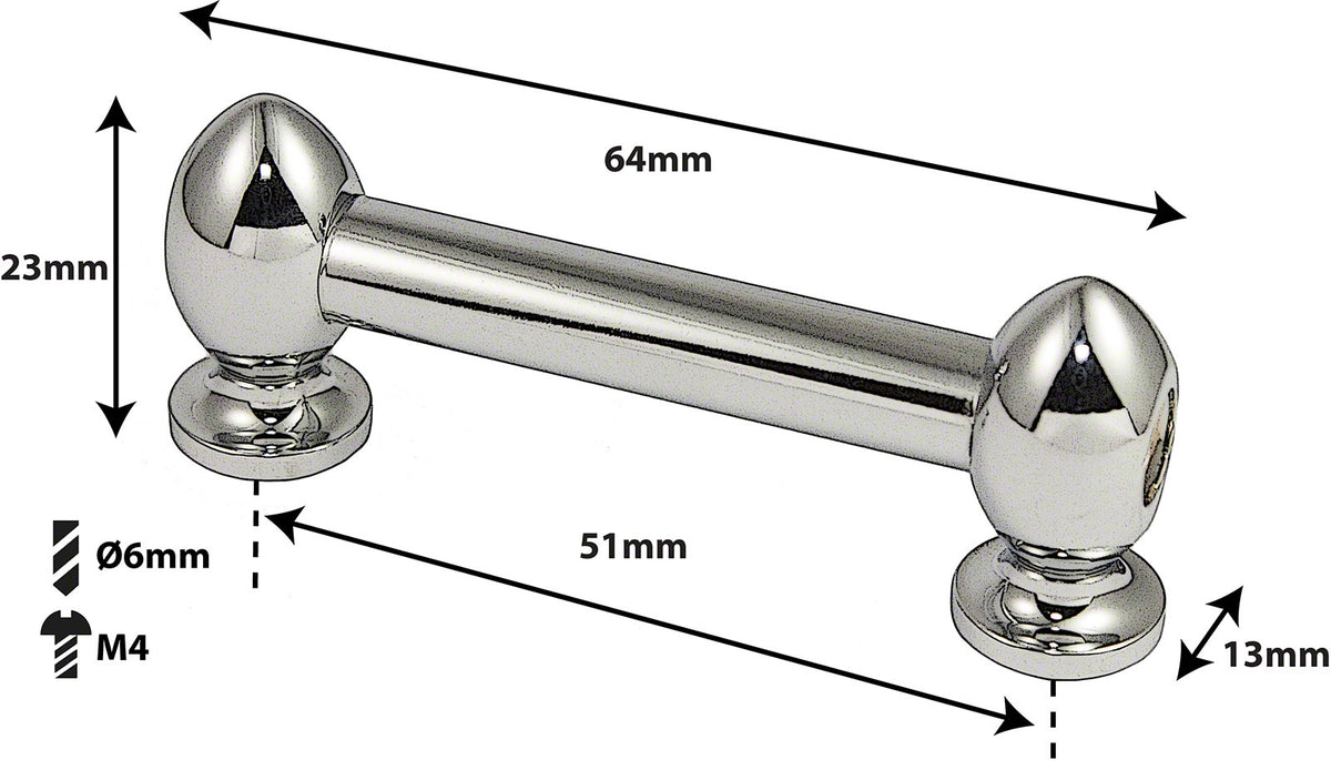 TL7D51 - BELLOTA TUBO - 51MM - DOBLE (X1)