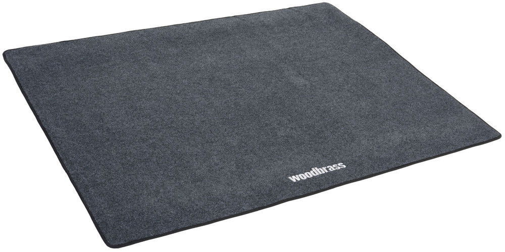 Alfombra de Batería 200 x 160 cm Gris Oscuro