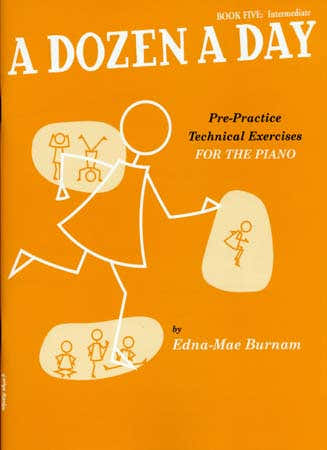 Burnam EDNA-mae - A Dozen A Day Vol.5 (en Anglais) - Piano