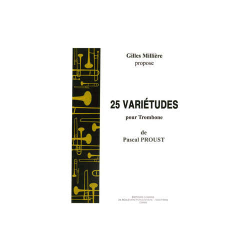 Proust - 25 Variétudes - Trombone Solo