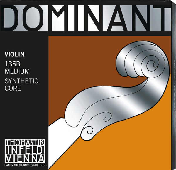 Thomastik 4/4 DOMINANT VIOLIN SET MEDIUM TENSION 135B