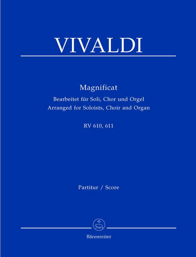 Vivaldi A. - Magnificat Rv 610/611 - Soli Choeur Orgue