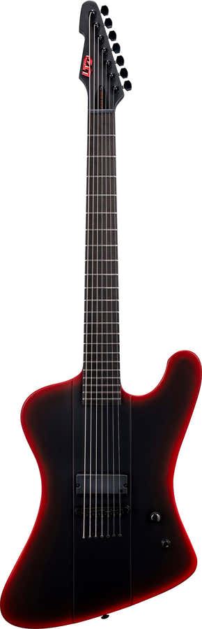 PHX-7 Barítono Metal negro Degradado rojo Satén