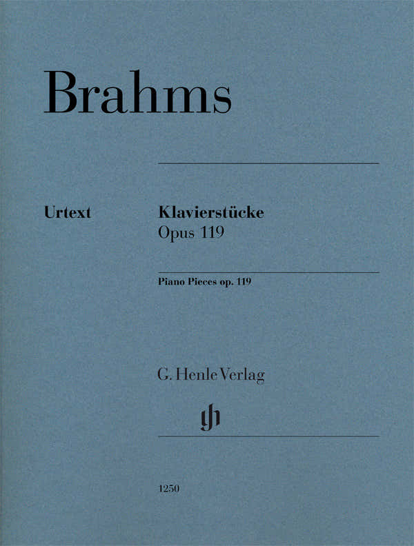Brahms Johannes - Piano Pieces Op.119