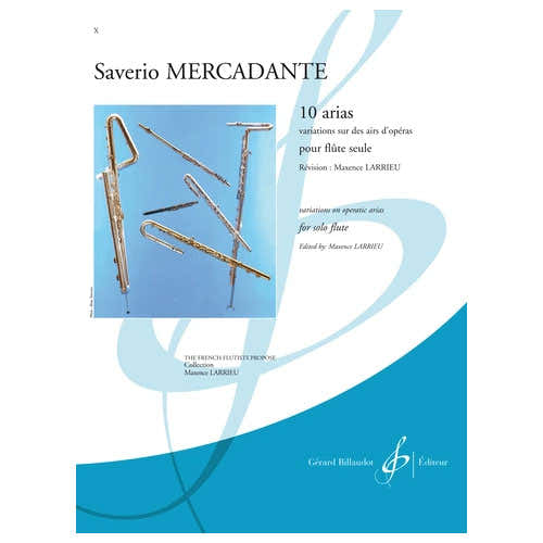 Mercade G. - 1 Arias Variations Sur Des Airs D' - Flûte