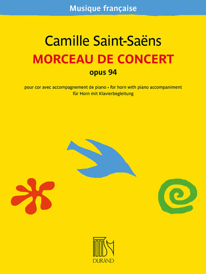 SAINT-saens C. - Pieza de concierto - Corno y Piano