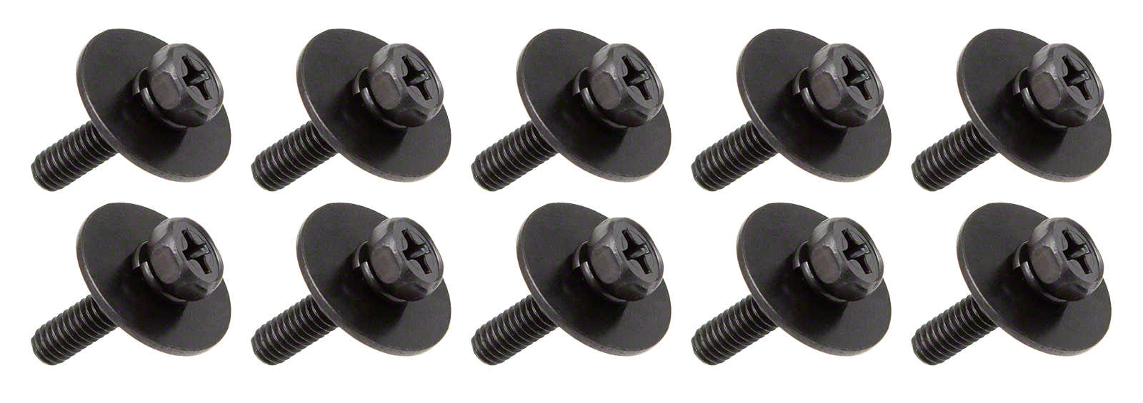 M4 16mm Negro - Tornillo Interior Para Casco De Madera (X10)