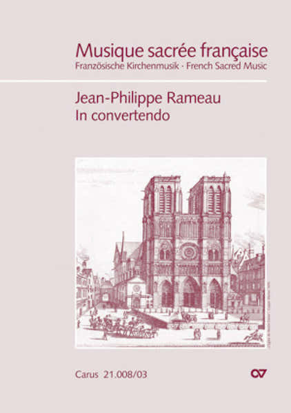 RAMEAU J.-P. - IN CONVERTENDO - VOCAL SCORE