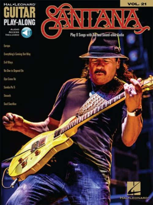 Santana - Hal Leonard Guitar PLAY-along Vol.21