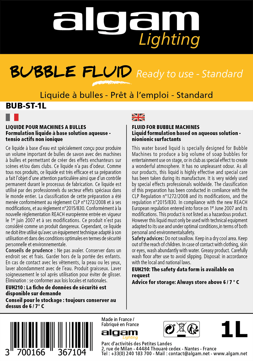 Líquido de burbujas 1L