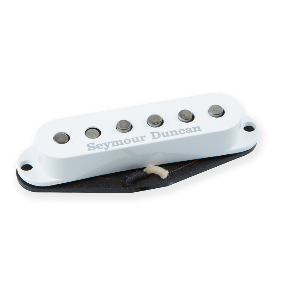 Stag Strat left-handed bridge/neck white cover