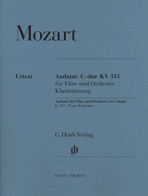 Mozart W.a. - Andante For Flute And Orchestra C Major KV 315