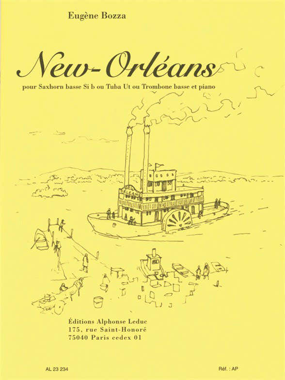 Bozza E. - New Orleans - Trombone Basse (tuba) et Piano