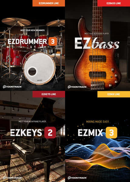 Toontrack EZ Line Software Bundle