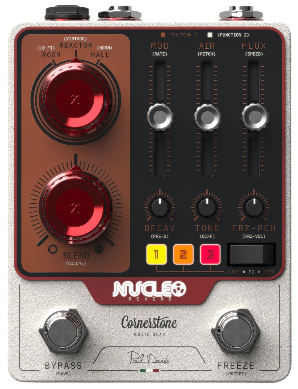 Cornerstone Nucleo Reverb estéreo