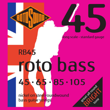 Roto Bass RB45 Nickel sin seda 45105