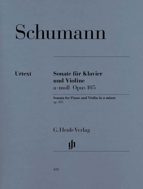 Schumann R. - Sonata For Piano And Violin A Minor Op. 105