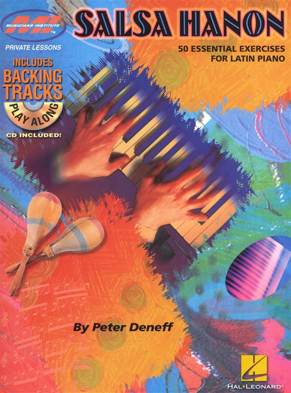 Salsa Hanon Play Along - 50 Essential Exercises Latin Piano + CD - Piano Solo