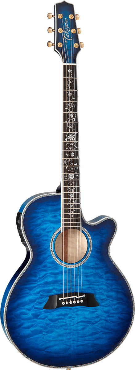 Japón Thin Line Series Tsp100 Fx Cutaway Quilt Azul oscuro Sunburst