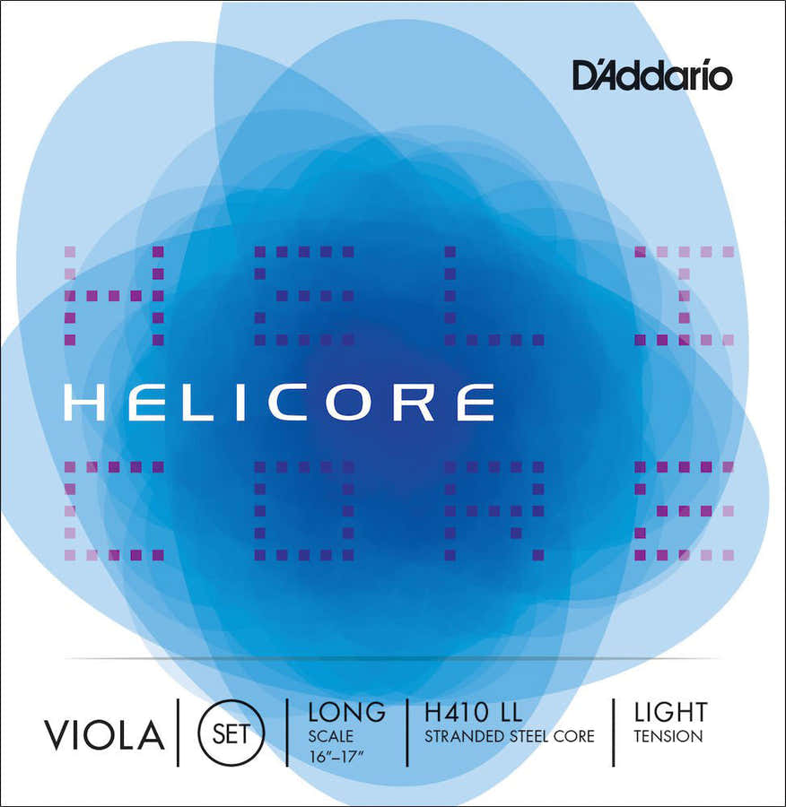 HELICORE VIOLA STRING SET "LONG SCALE" TENSION LIGHT