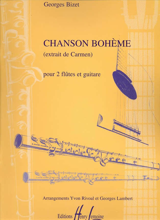 Bizet - Chanson Bohème - 2 Flûtes et Guitare