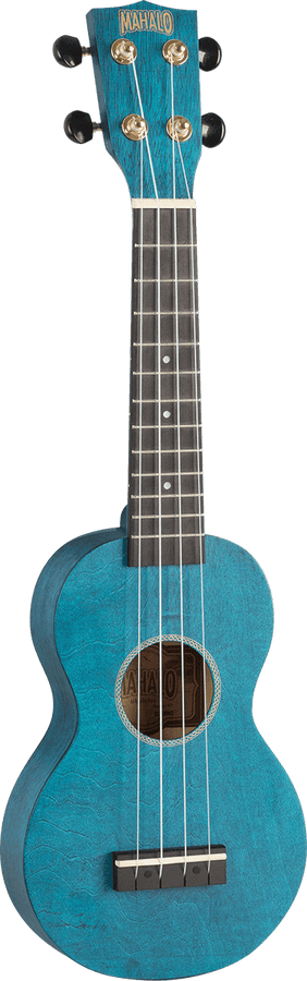 Ukelele Soprano Slim Azul Satinado + Funda