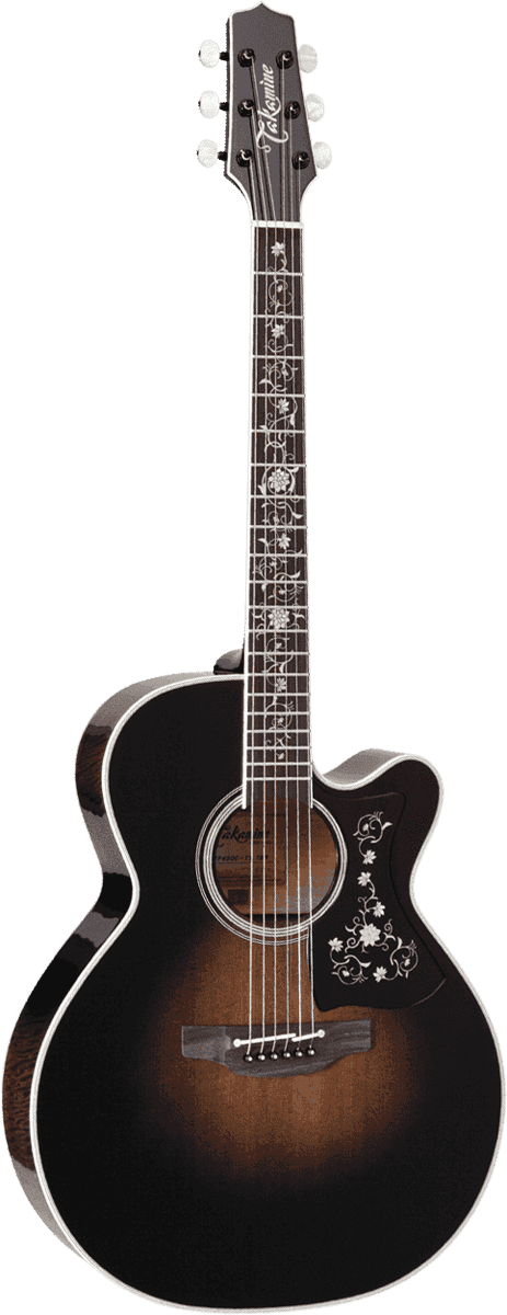 Takamine Japan Ef450Cttbb Legacy Ef450 Cutaway Electro Blackburst