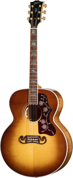 SJ-200 Elegant Koa Burst miel Modern