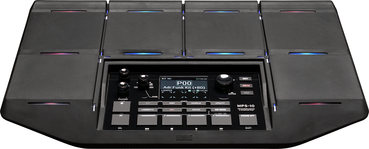 MPS-10 - Pad de percusión múltiple